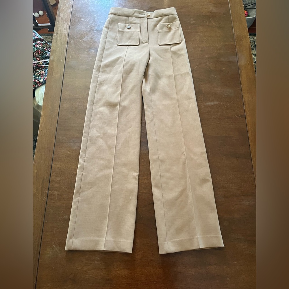 Sezane Dan Trousers in Camel